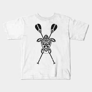 Tribal Turtle 2 Stand-Up / Maui Kids T-Shirt